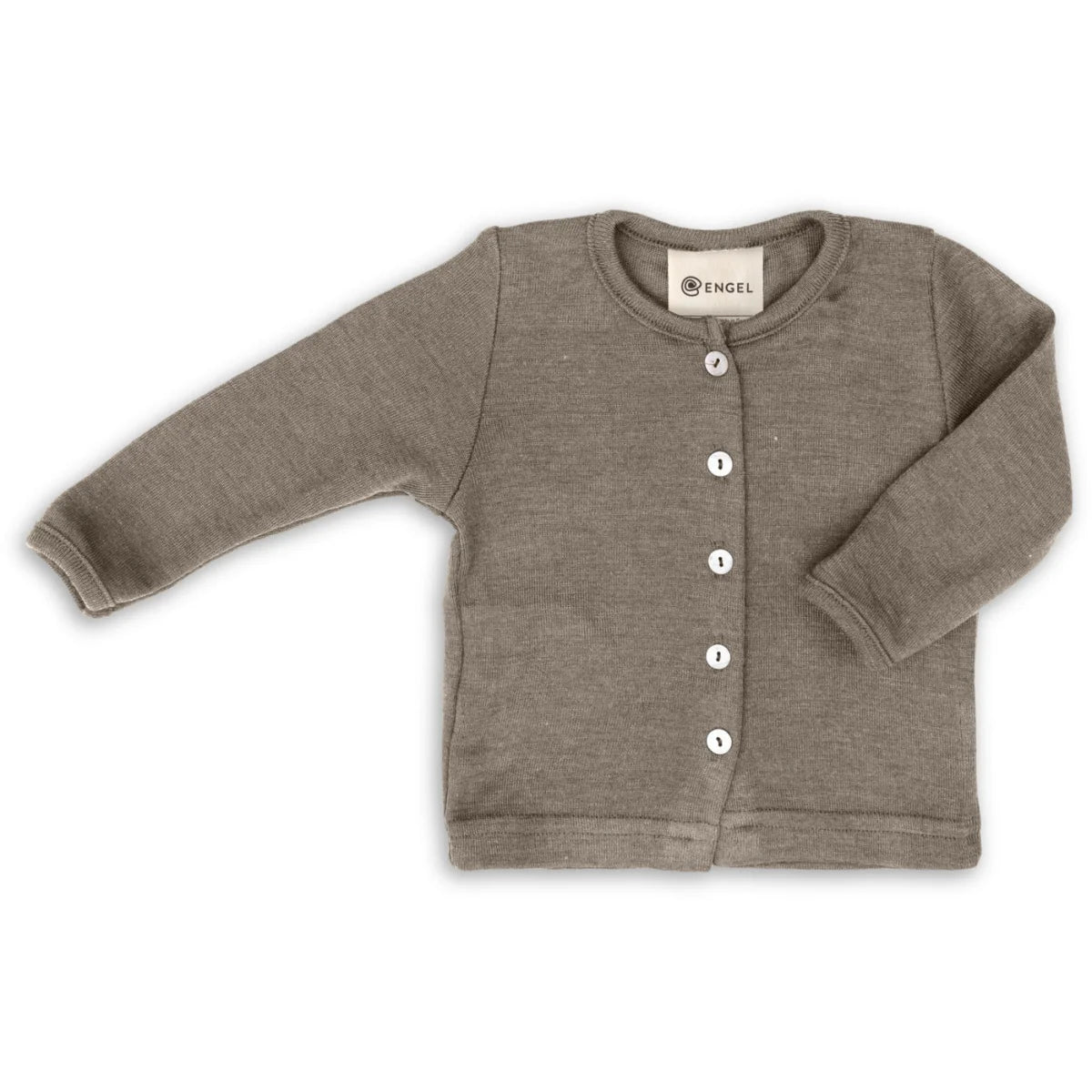 Engel Baby Cardigan in Walnuss