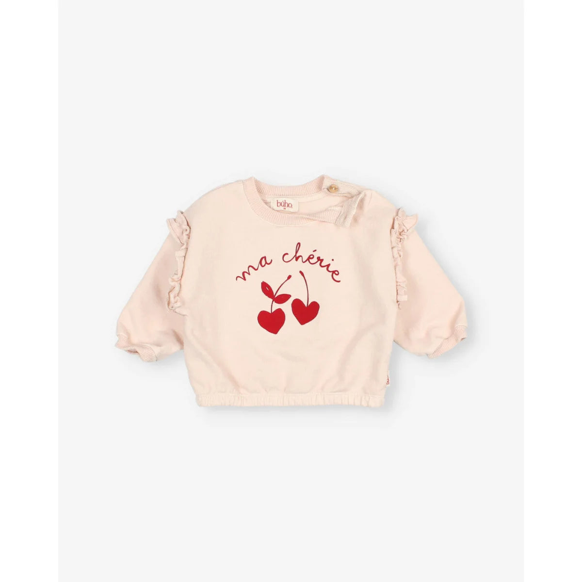 Búho Baby Chérie Sweatshirt Cream Pink