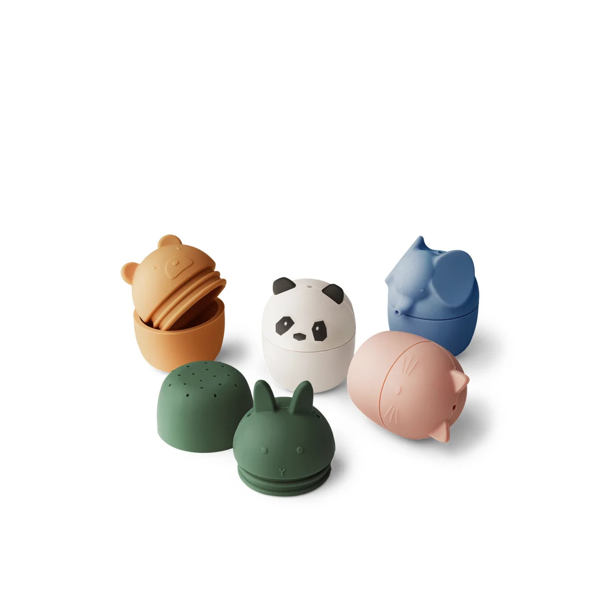 LIEWOOD Badespielzeug GABY 5-pack in Creme de la creme multi mix