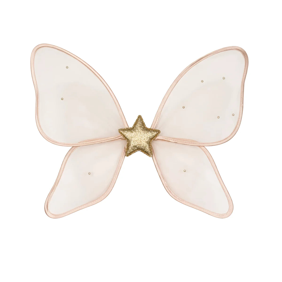 Zarte rosa Feenflügel Darcy mit Goldstern und Glitzersteinen, Billy loves Audrey