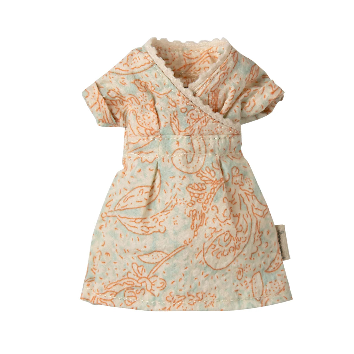 Blumendruck Wrap-Kleid für Mama Maus, elegante Mode für besondere Anlässe