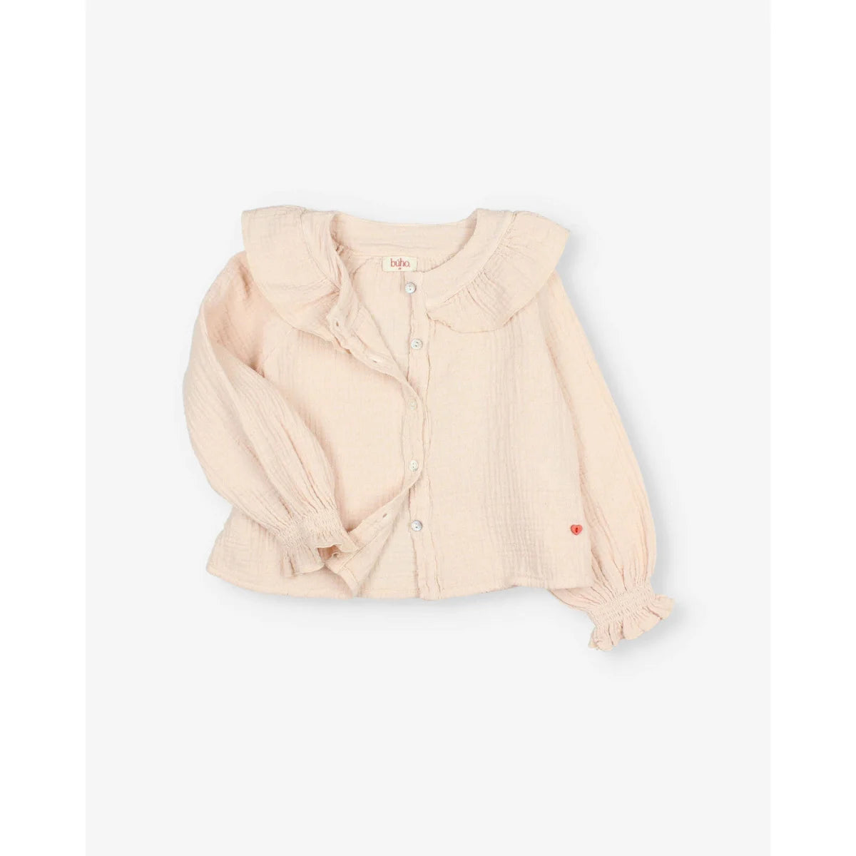Búho Plumeti Bluse Cream Pink