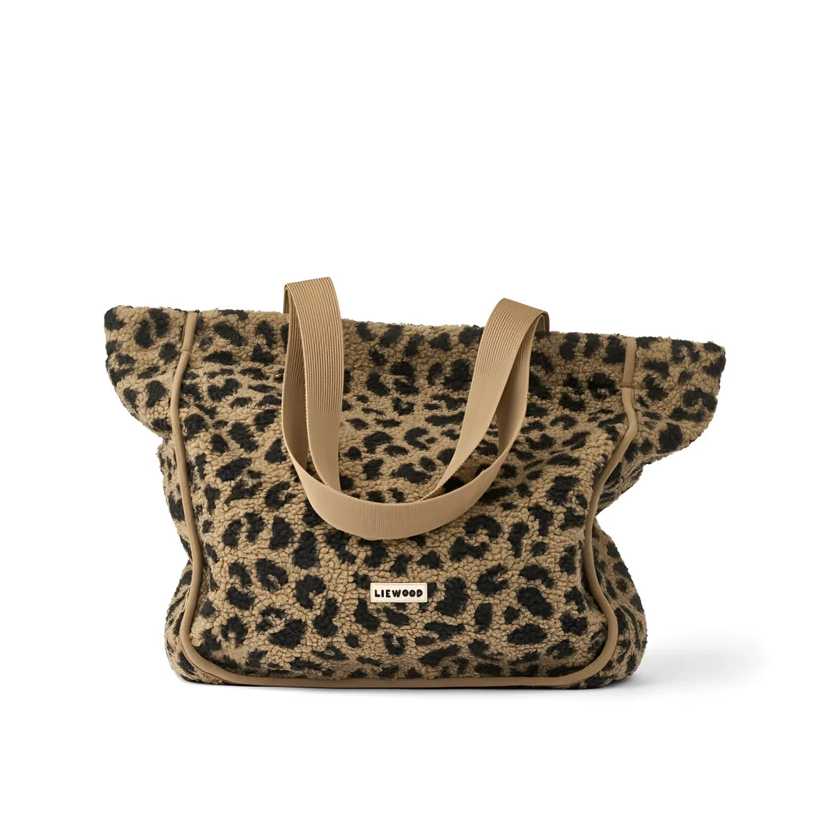 LIEWOOD Reed Pile Totebag in Mega leo / oat mix