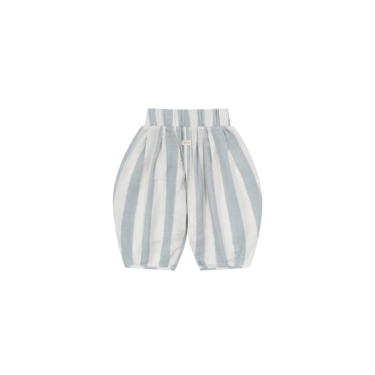 Gestreifte, gepolsterte Shorts in Sienna Stripes für stilvolle Urlaubslooks