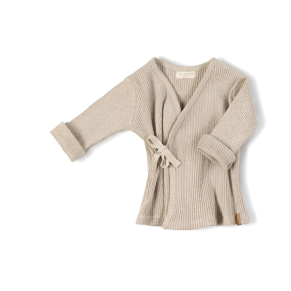 nixnut Rib Vest in Beige