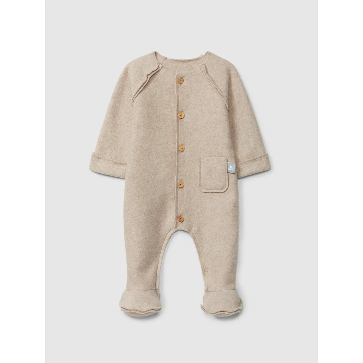 Romper Fleece | Beige