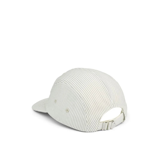 Liewood Rory Cap in Blue Fog Multi Mix mit grauen Streifen