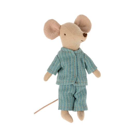 Stoffmaus Spielzeug in gestreiften Pyjamas für Grosse Bruder Maus Produkt