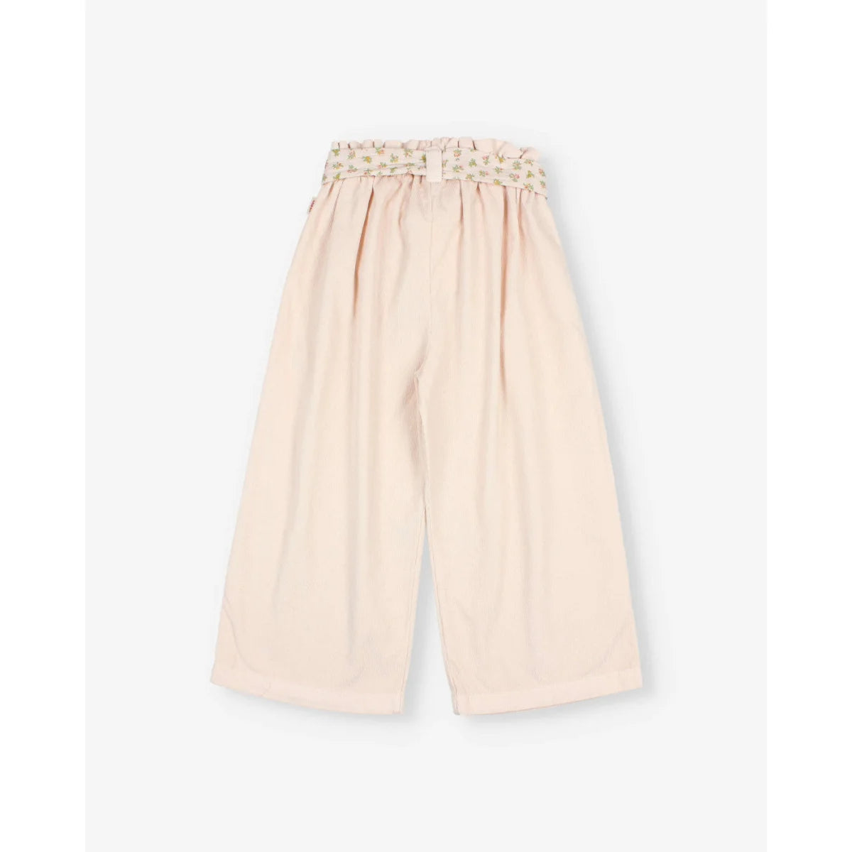 Búho Soft Velour Girly Pants Cream Pink