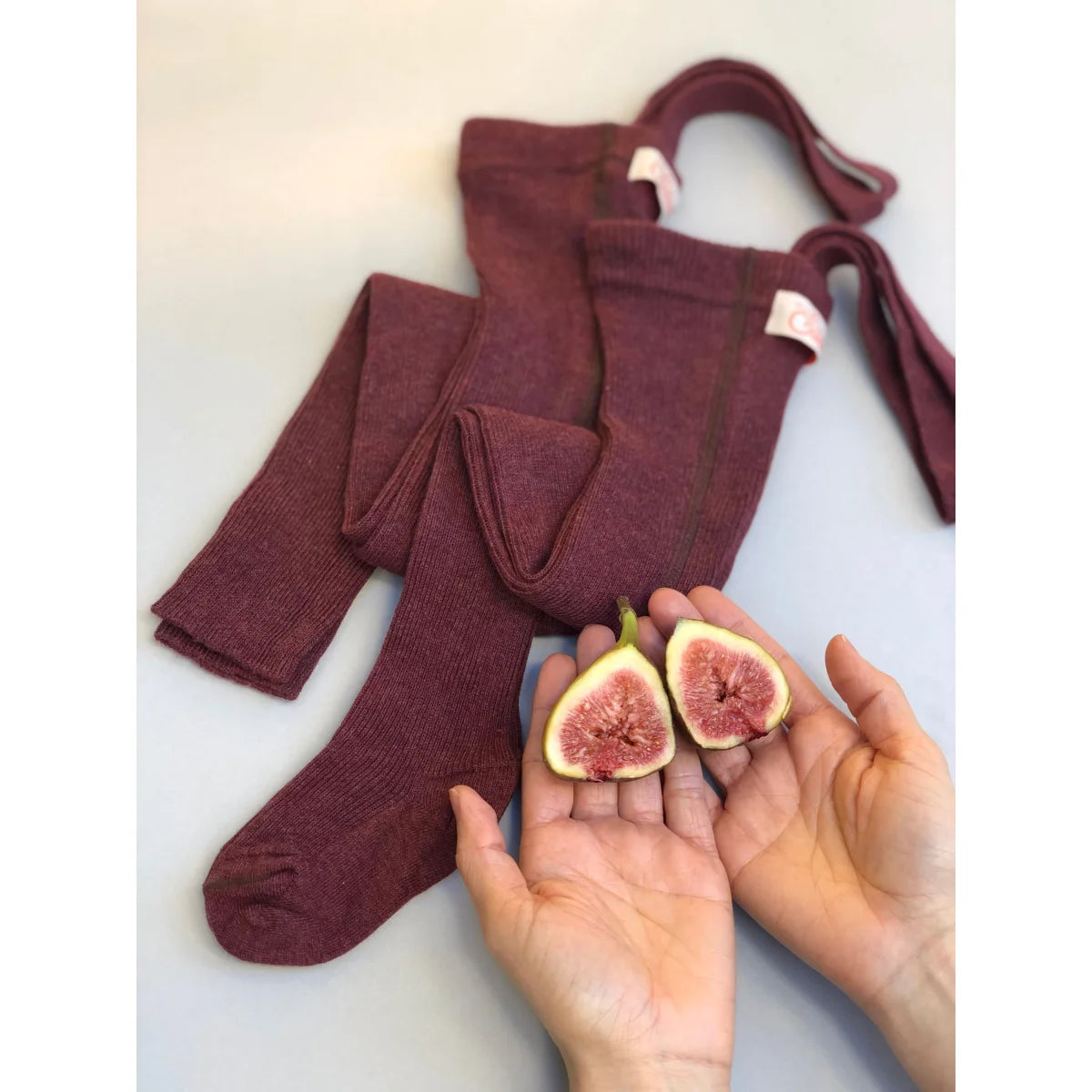Collants à pieds et bretelles | Fig Blend