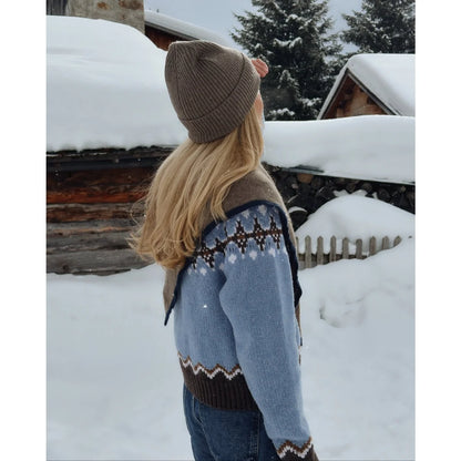 LOVEM AMI BEANIE Kaschmirmütze in Taupe