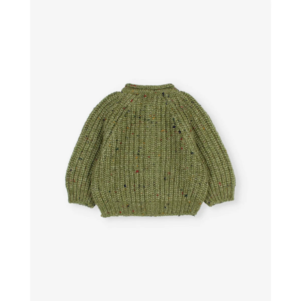 Búho Baby Botonato Cardigan Green Tea