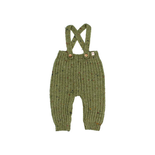 Baby Botonato Latzhose | Green Tea