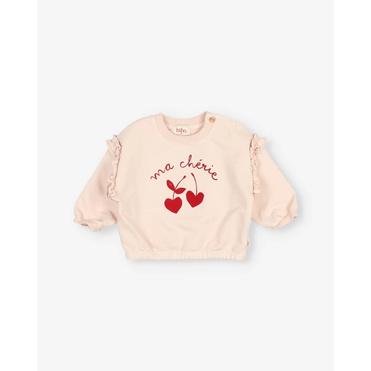 Búho Baby Chérie Sweatshirt Cream Pink