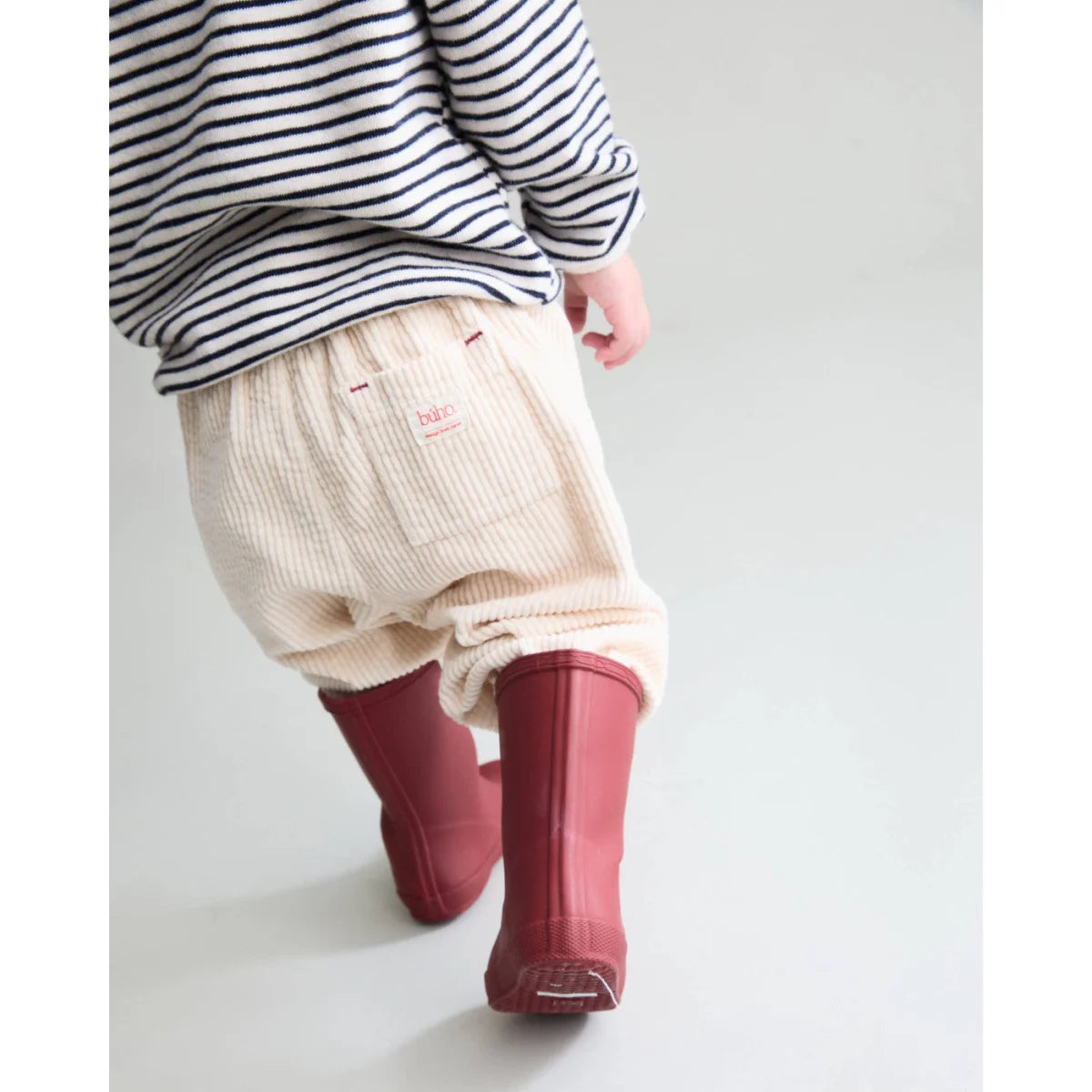 Búho Baby Corduroy Pants Natural