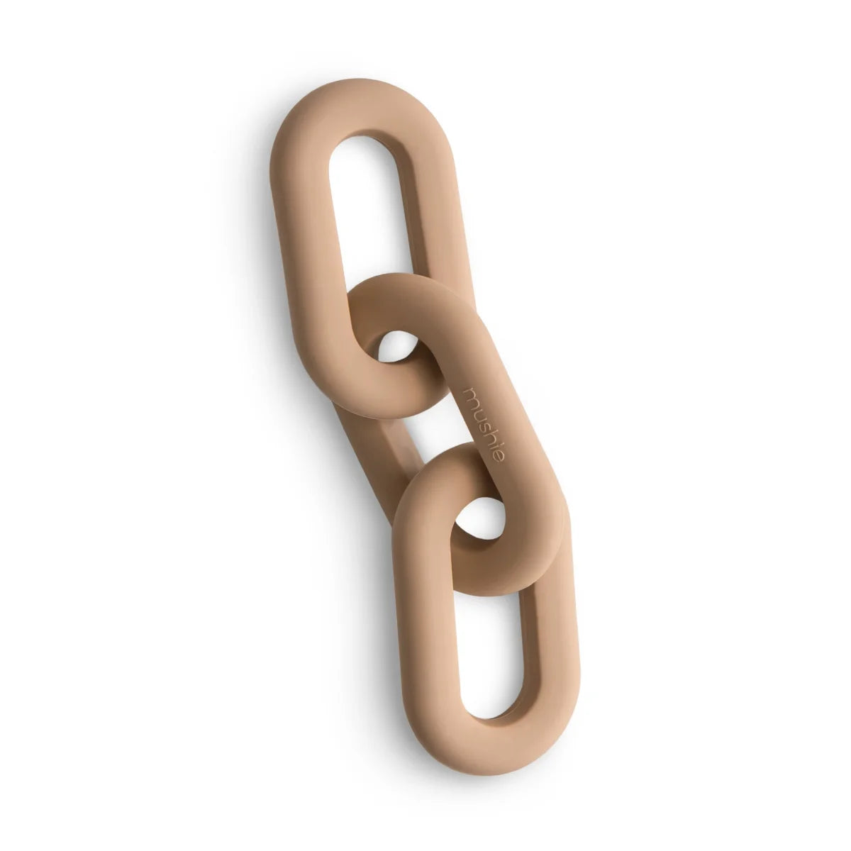 Mushie Beissring Kette in Natural aus Silikon