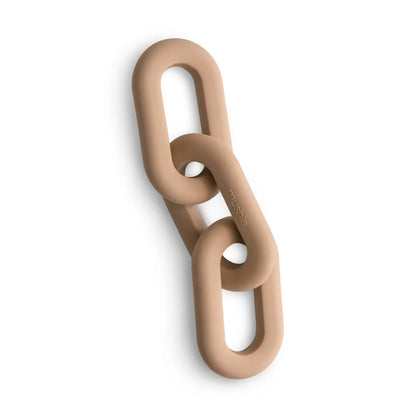 Mushie Beissring Kette in Natural aus Silikon