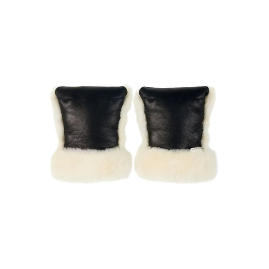 BINIBAMBA Beschichtete Kinderwagenhandschuhe in Milk