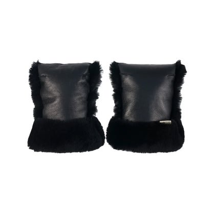 BINIBAMBA Beschichtete Kinderwagenhandschuhe in Noir