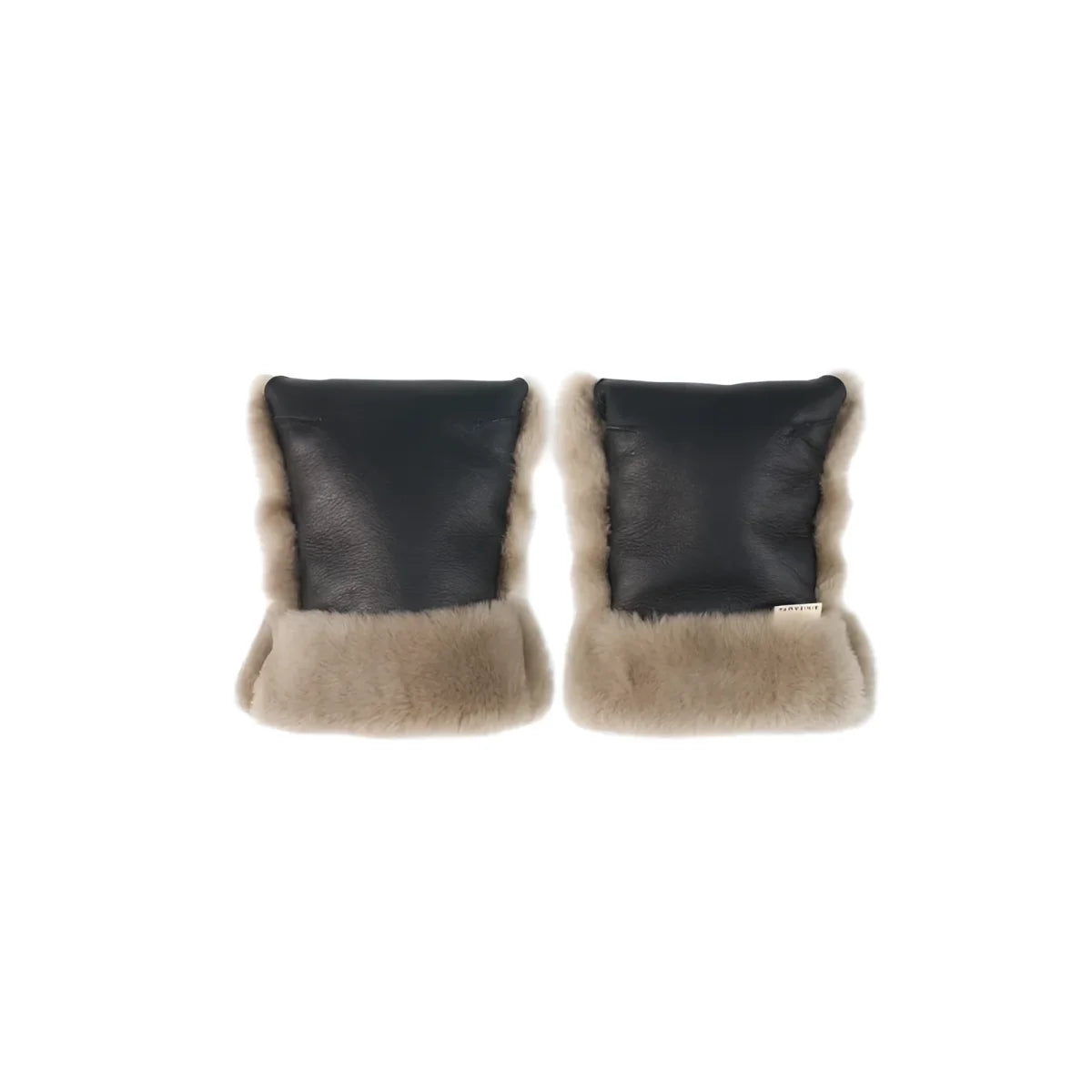 BINIBAMBA Beschichtete Kinderwagenhandschuhe in Toast
