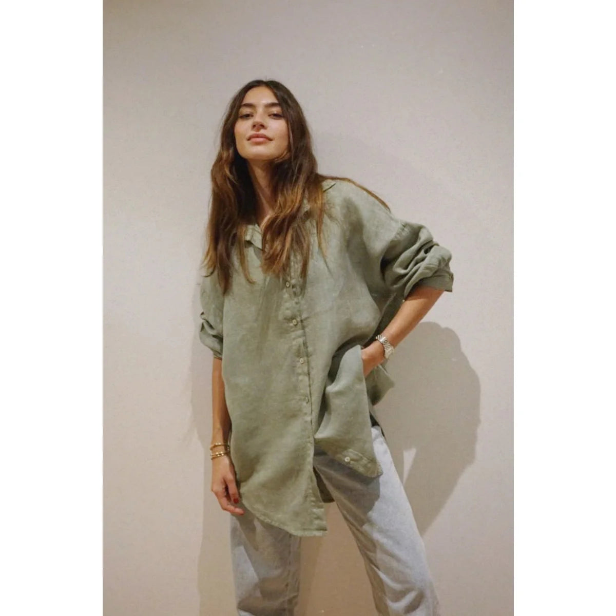 Beachwood Baby Bluse Palma in Sage