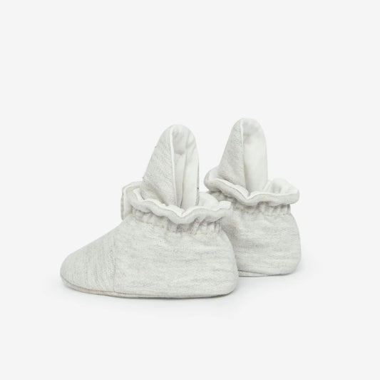 Kings & Rebels Booties Cotton Gripper 12-24 Monate in Lightgrey