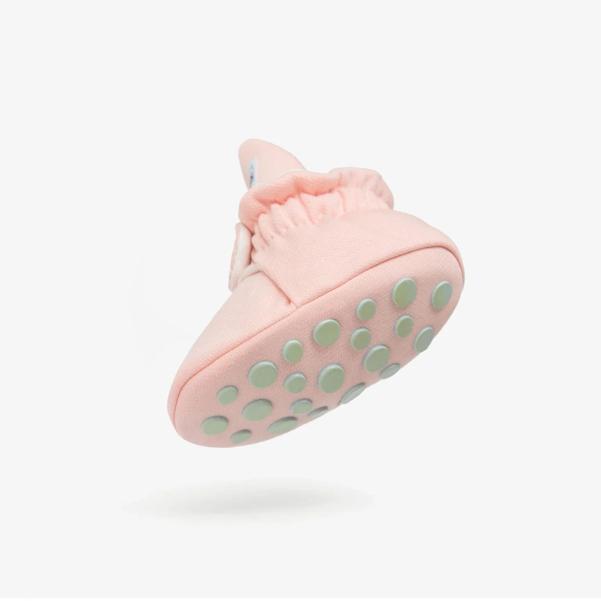 Rosa Baby-Schuh mit rutschfester Sohle für 12-24 Monate aus Baumwolle