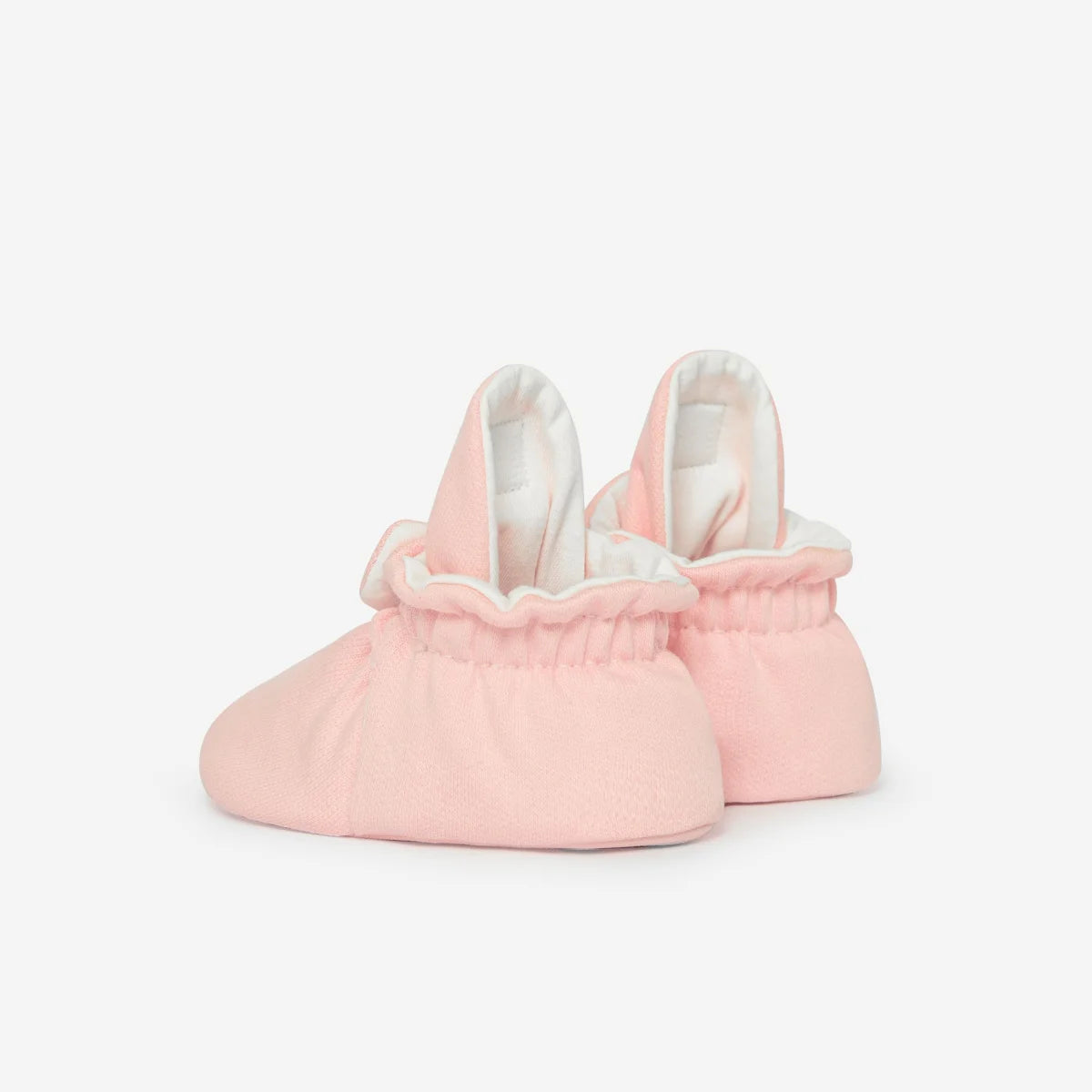 Rosa Babybooties mit weißer Fütterung für 12-24 Monate, langlebig und bequem