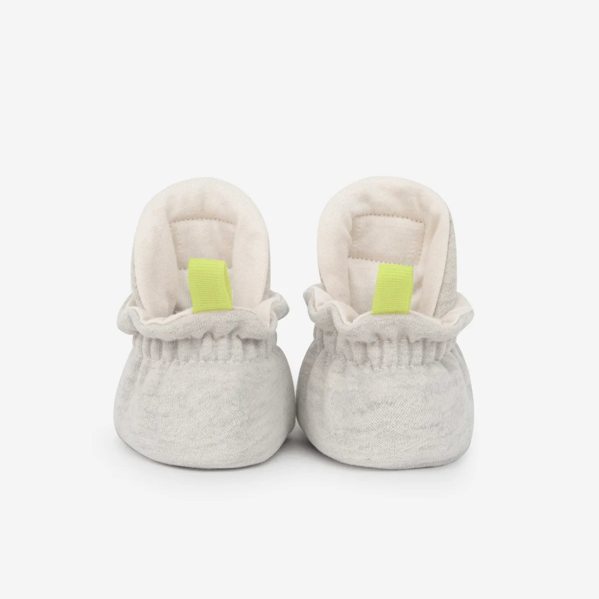 Weiche Babystiefel aus Baumwolle für Neugeborene, Modell Blue Pop, für 0-12 Monate