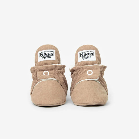 Kings & Rebels Booties Gamuza Classic 0-12 Monate in Café