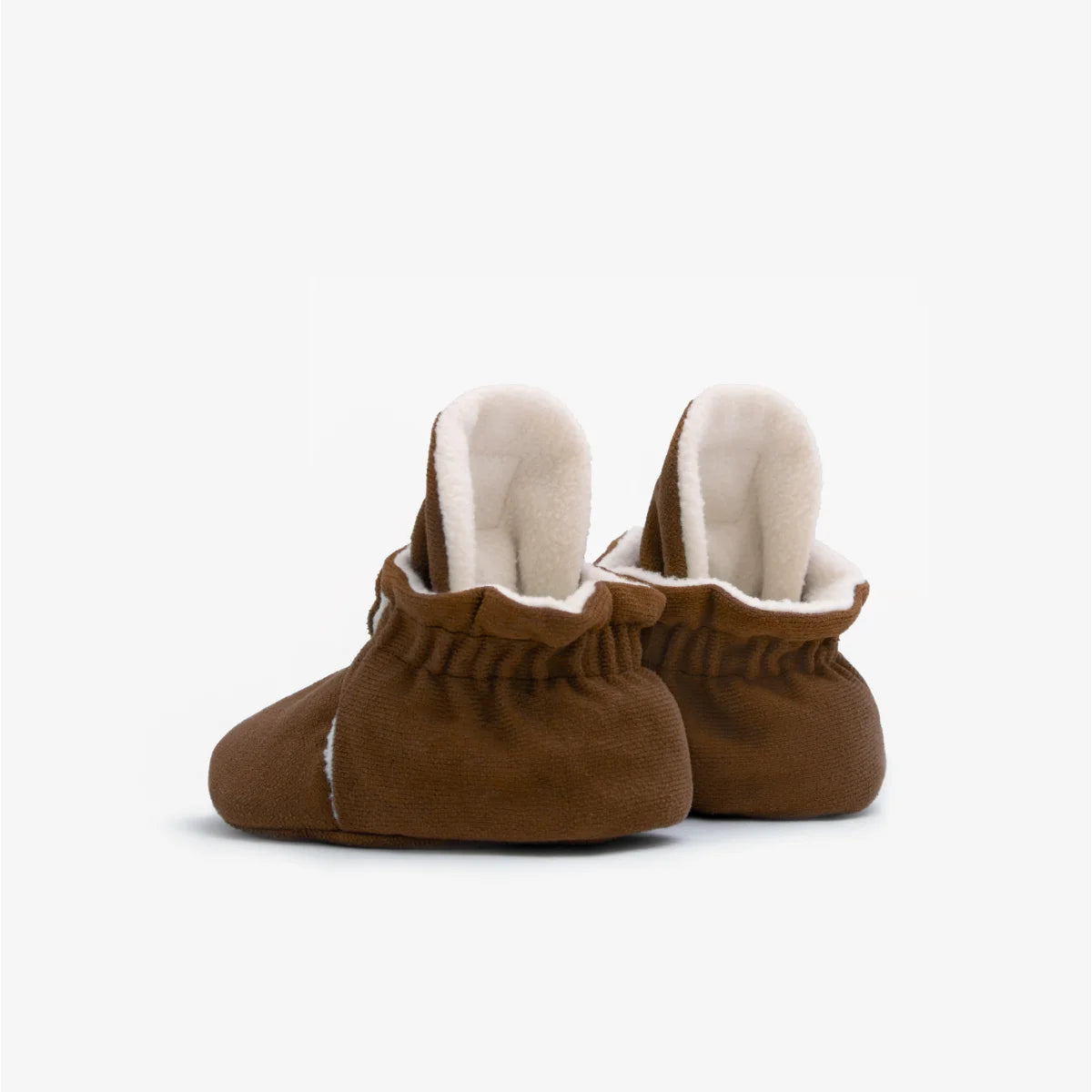Kings & Rebels Booties Gamuza Classic Cinnamon, Seitenansicht mit elastischem Band
