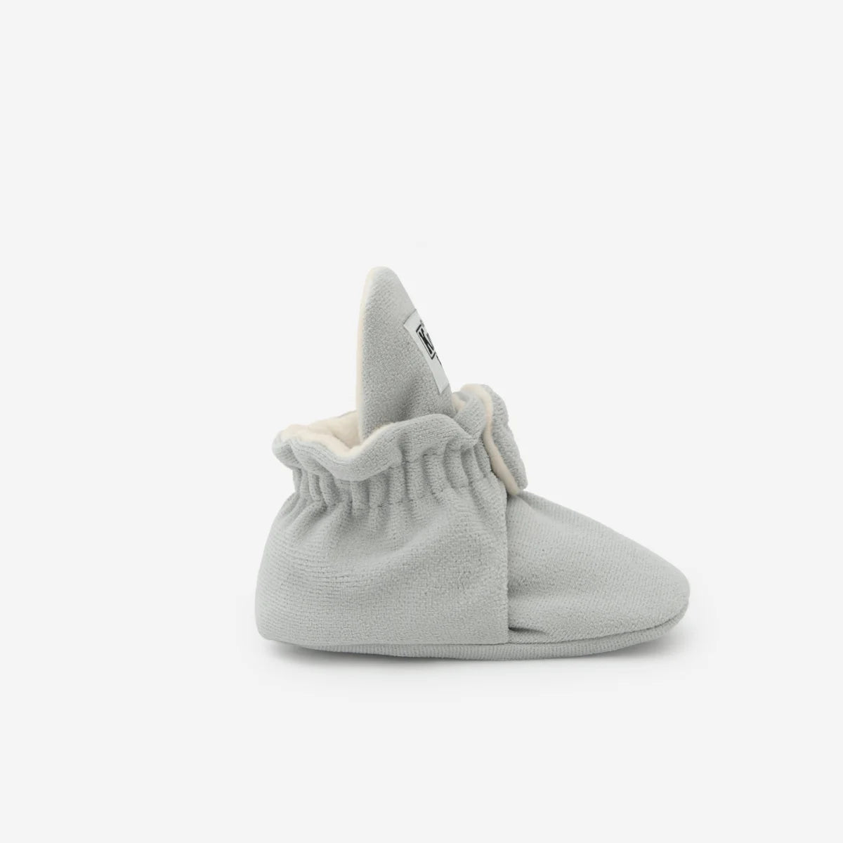 Kings & rebels Booties Gamuza Classic Grau mit Rüschensaum und perfekte Passform