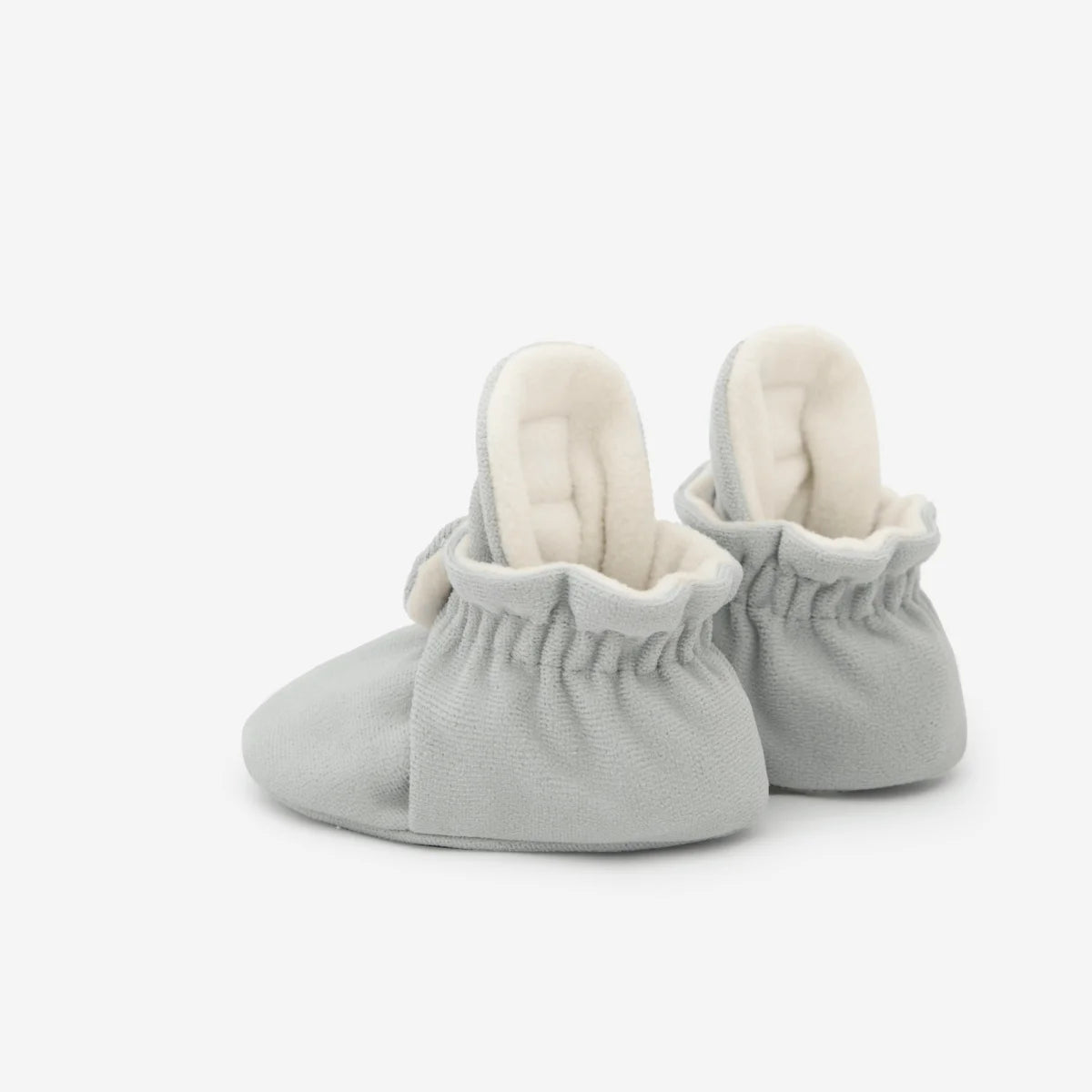 Kings & rebels Booties Gamuza Classic graue Babybooties mit perfekter Passform