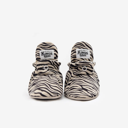 Kings & Rebels Booties Gamuza Classic 0-12 Monate in Zebra