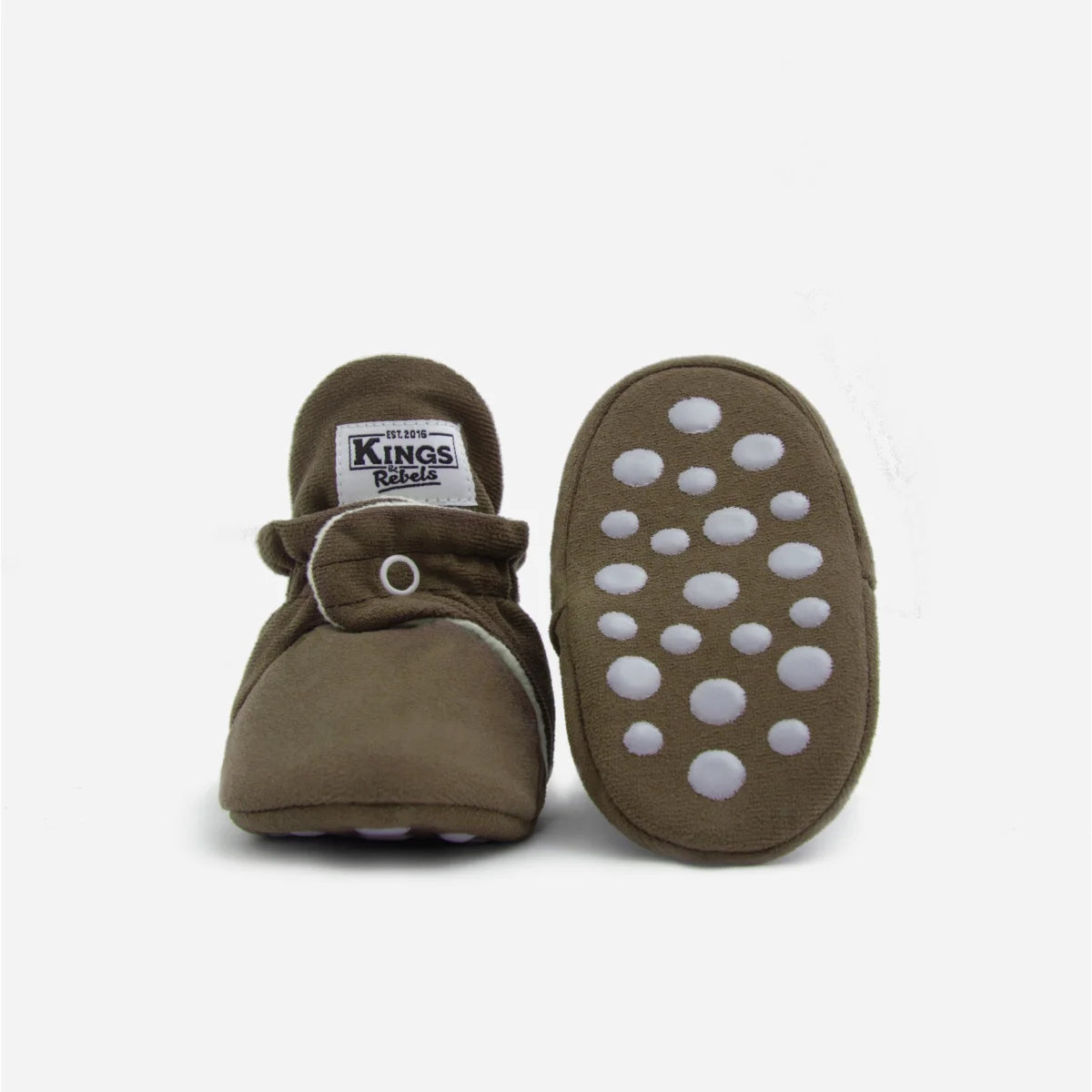 Kings & Rebels Booties Gamuza Gripper Chai, Seitenansicht