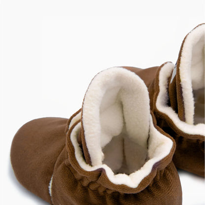 Kings & Rebels Booties Gamuza Gripper Cinnamon, Markenlabel auf der Zunge