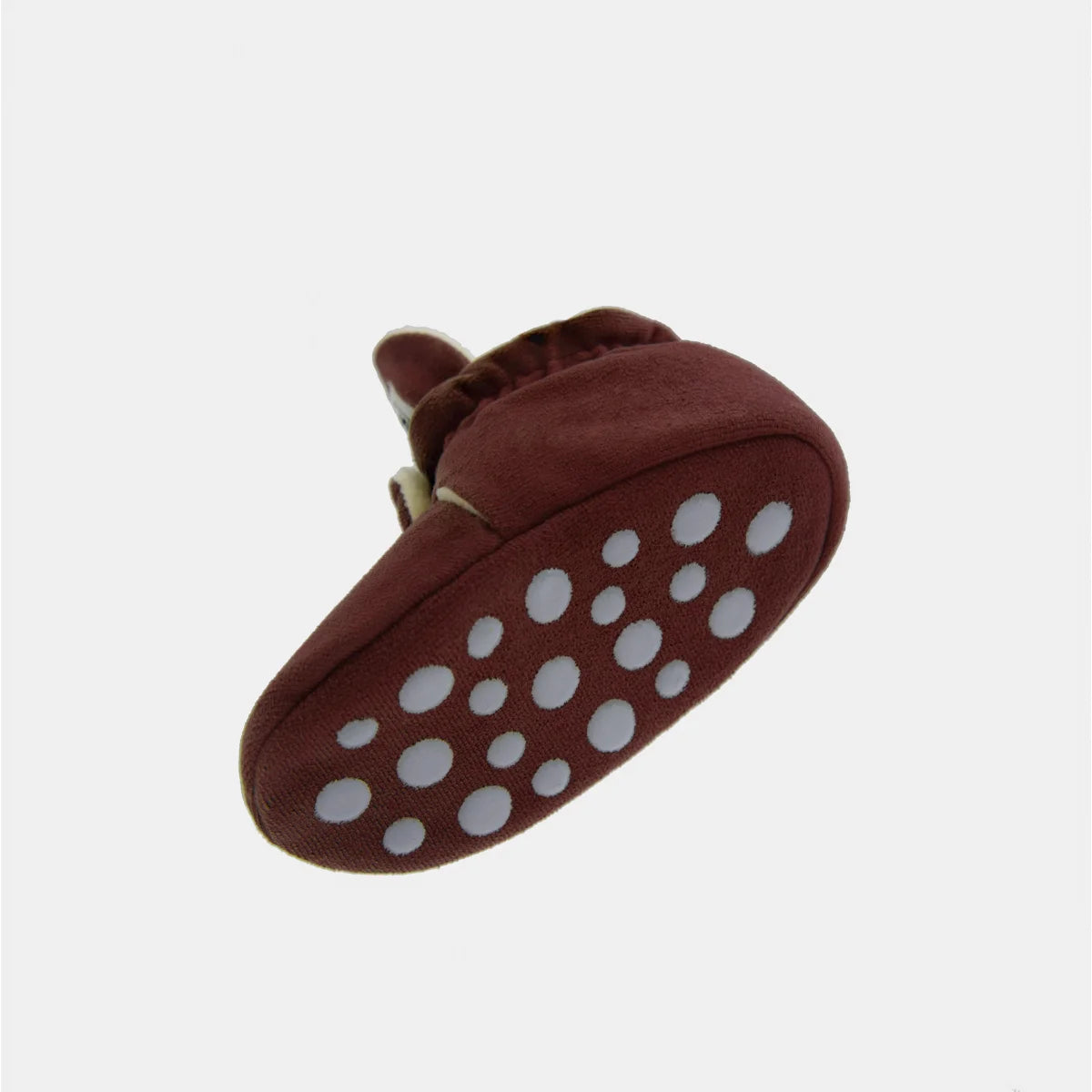 Kings & Rebels Booties Gamuza Gripper Cranberry, Sohle mit Griffpunkten