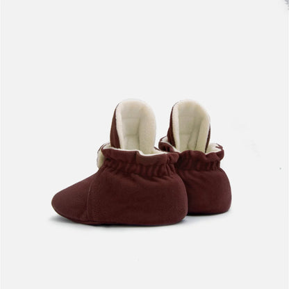 Kings & Rebels Booties Gamuza Gripper Cranberry, Fleece-Futter im Inneren
