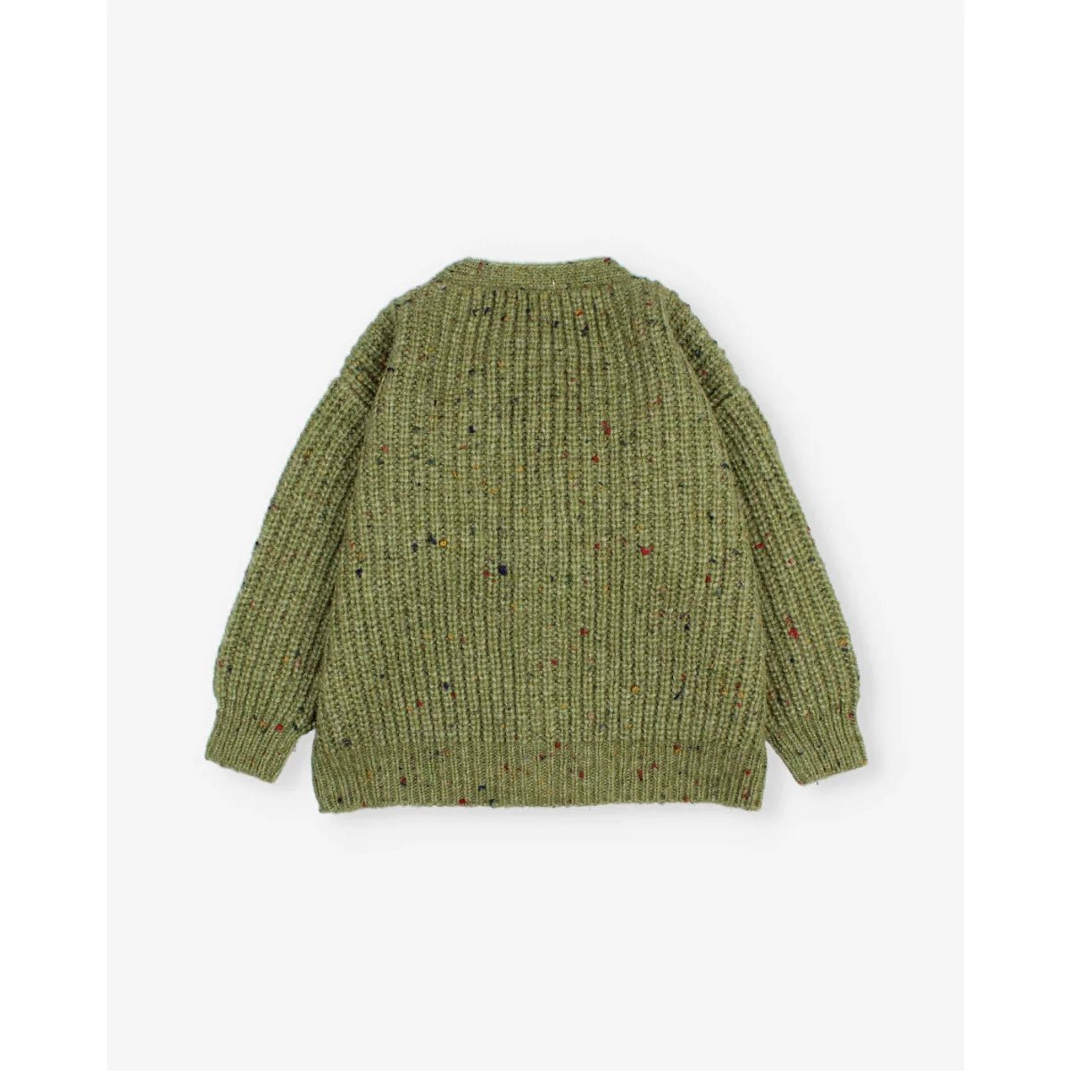 Búho Botonato Cardigan Green Tea