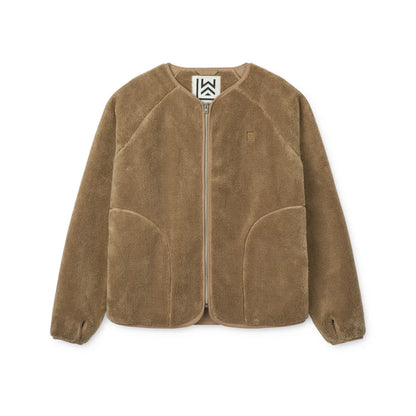 LIEWOOD Calina Adult Pile Jacket in Oat