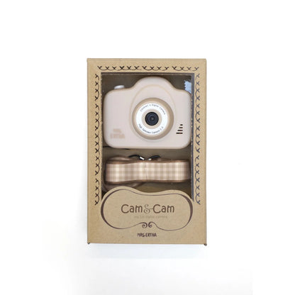 Mrs Ertha Cam Cam Digitalkamera in Ivory Soft Squares