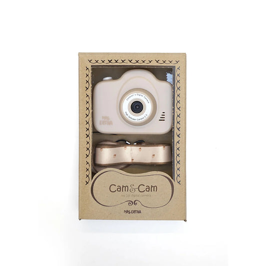 Mrs Ertha Cam Cam Digitalkamera in Ivory Strawberries Mood