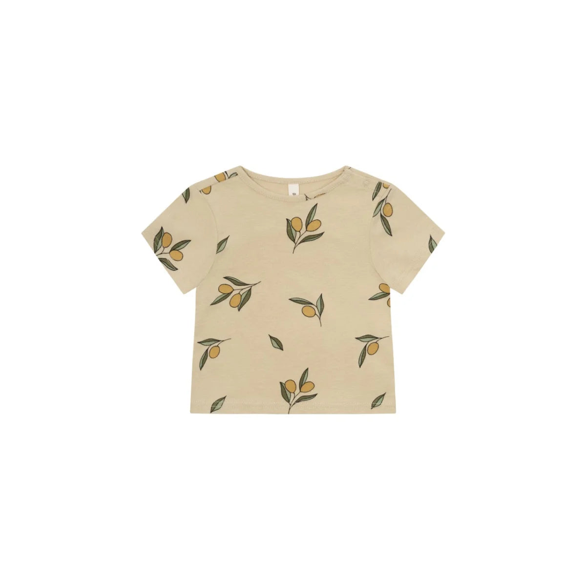 Beige T-Shirt mit Olivenmuster, Teil der Classic T-Shirt Kollektion von Olive Garden
