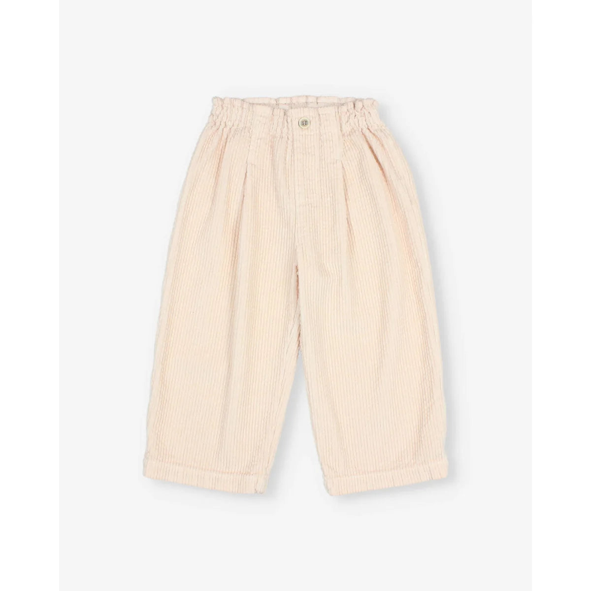 Búho Corduroy Girly Pants Cream Pink