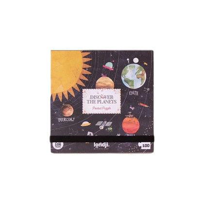 Londji Discover the Planets Pocket Puzzle