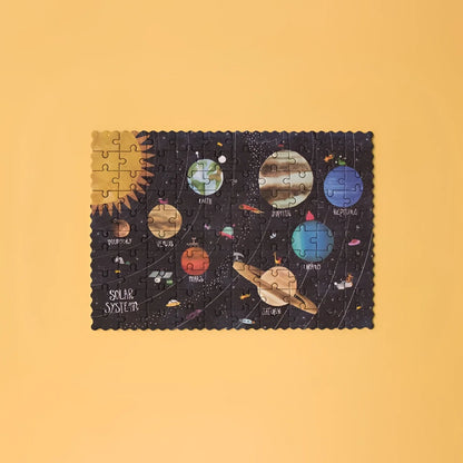 Jigsaw puzzle mit Sonnensystem und Planeten im Discover the Planets Pocket Puzzle