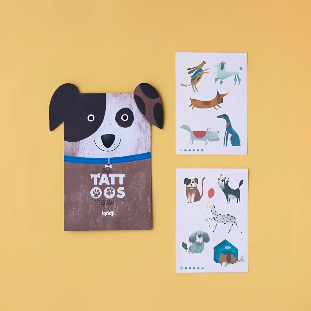 Hundertprozent coole Hundetattoos zum Aufkleben für Spaß und Style
