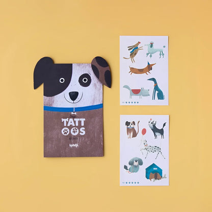 Hundertprozent coole Hundetattoos zum Aufkleben für Spaß und Style