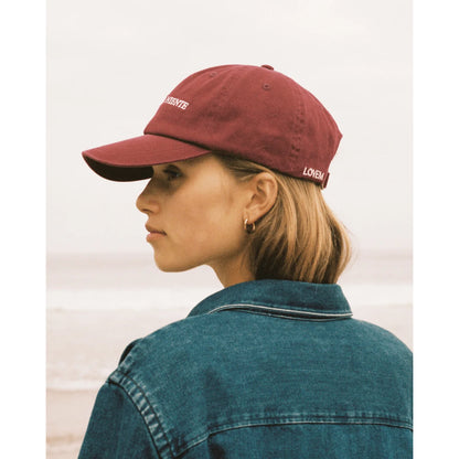 DOLCE FAR NIENTE Cap | Dunkelrot