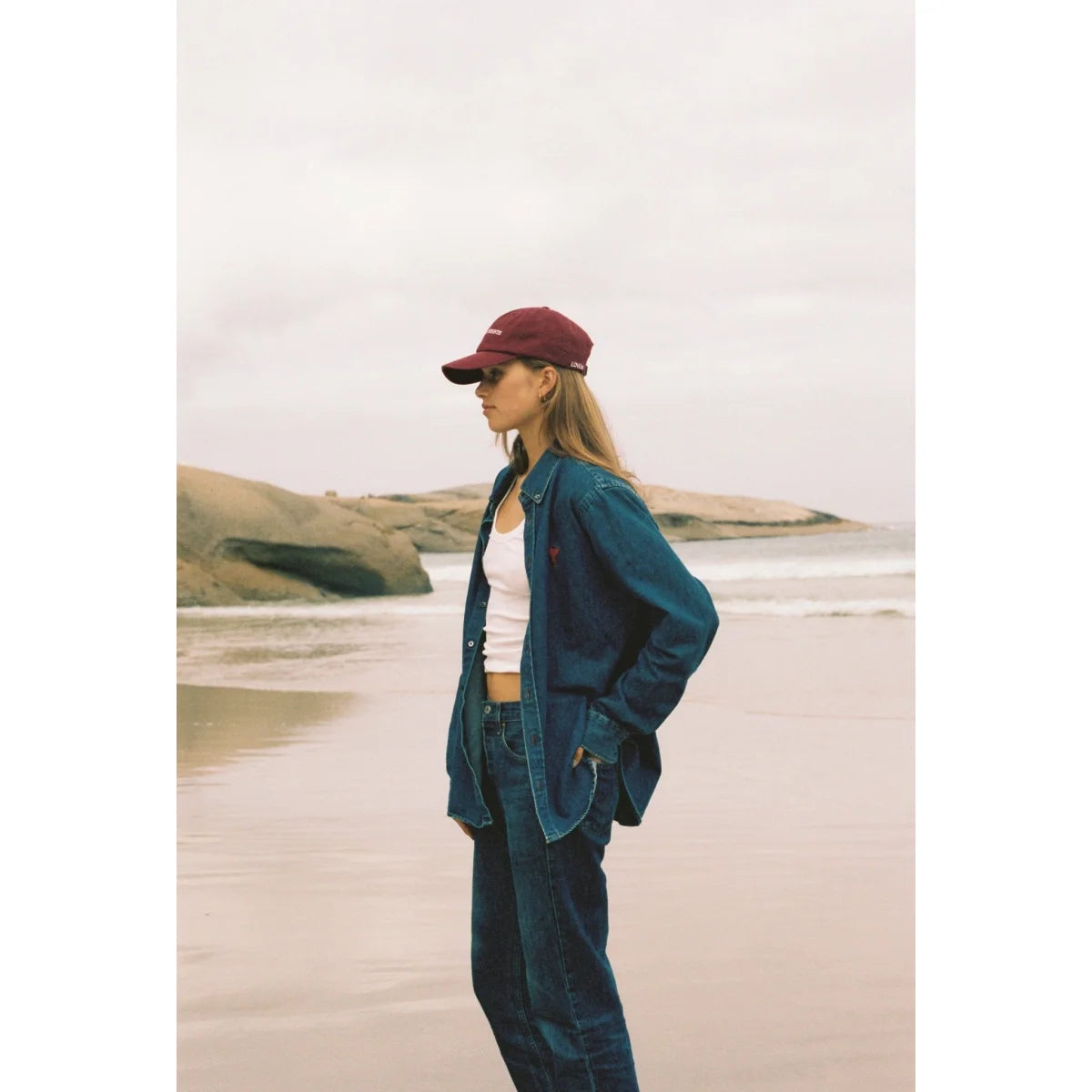 DOLCE FAR NIENTE Cap | Dunkelrot